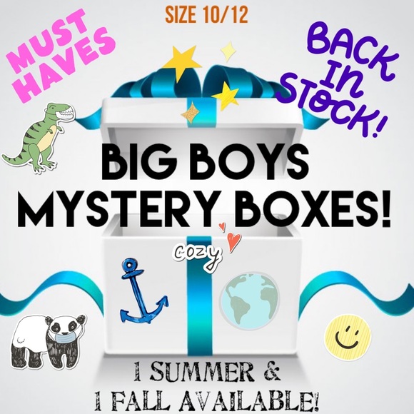 Various Other - Big Boy’s Small Medium Size 10-12 Mystery Boxes! All-Weather, U PICK!